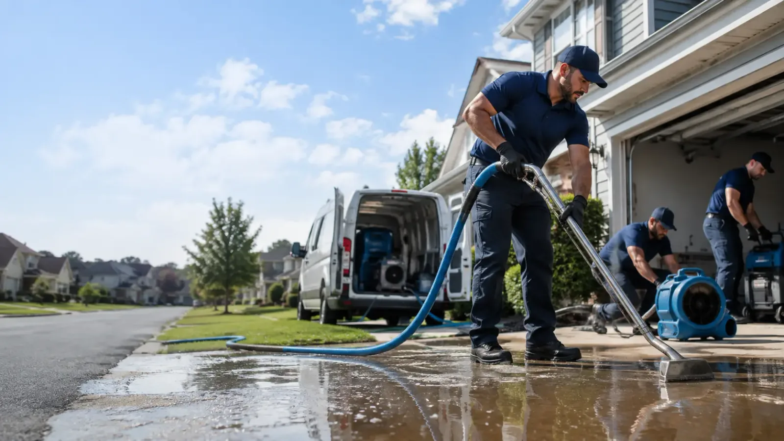 Flood Damage Restoration in New Germany, MN
